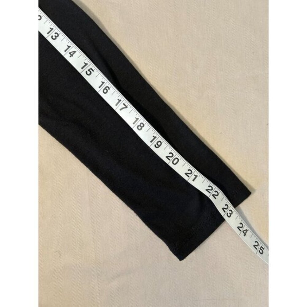 Women's City Triangles Black Long Sleeved White Strip Dress Size‎ Medium - Picture 8 of 13